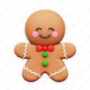 gingerbread, cookie, biscuit, christmas, sweet 
