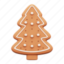 gingerbread, sweet, cookie, christmas, biscuit 