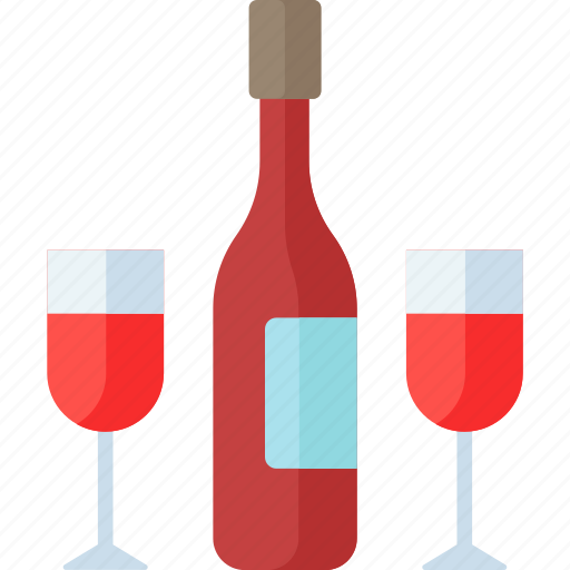 Christmas, couple, drink, party, wine icon - Download on Iconfinder
