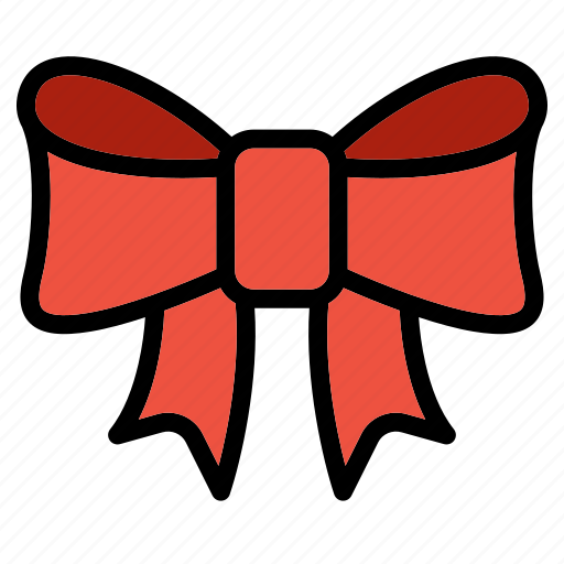 Bow, decoration, gift, present, celebration, holiday, christmas icon - Download on Iconfinder
