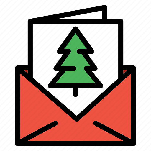 Letter, christmas, new year, holiday, celebration, email, decoration icon - Download on Iconfinder
