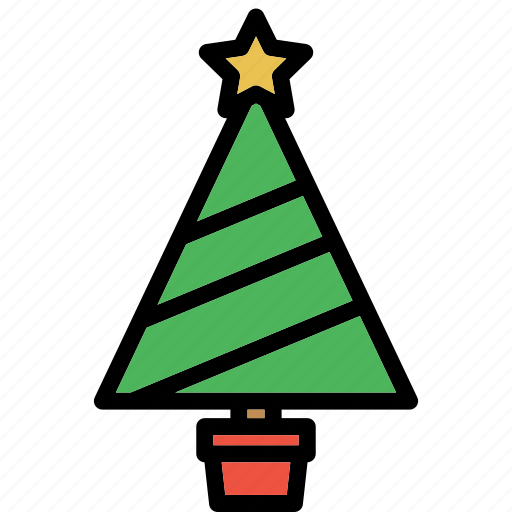 Tree, christmas tree, celebration, decoration, christmas, xmas, party icon - Download on Iconfinder