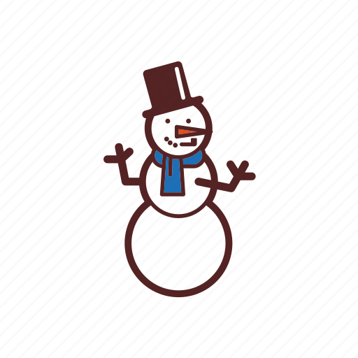 Christmas, decoration, jolly, snowman icon - Download on Iconfinder