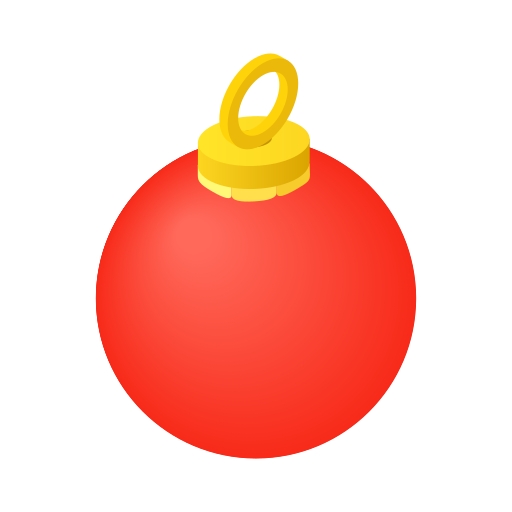 Ball, christmas, decor, decoration, decorative, isometric, xmas icon - Download on Iconfinder