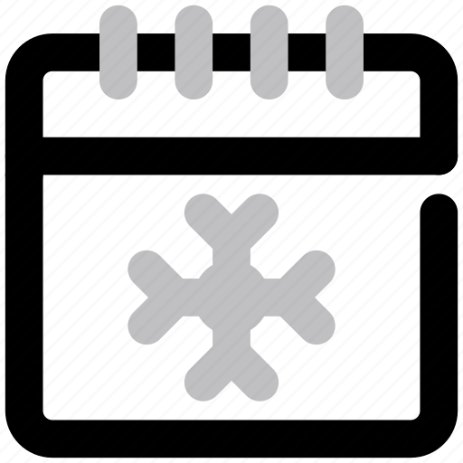 Tools, holiday, calendar, date, month, snowflake, winter icon - Download on Iconfinder