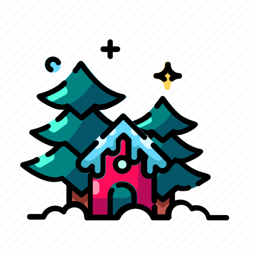 Snowy, house, christmas, building, snow, holiday, xmas icon - Download on Iconfinder