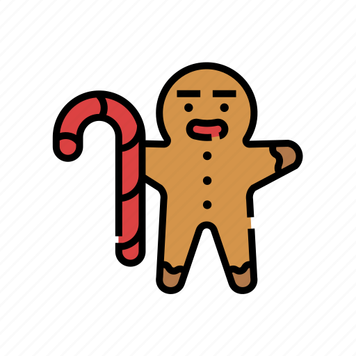 Baked, bakery, christmas, cookies, ginger, ginger bread, xmas icon - Download on Iconfinder