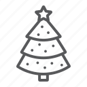 christmas, decoration, fir, new, tree, xmas, year