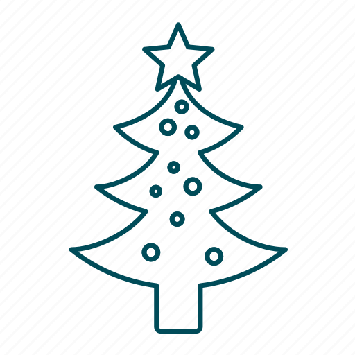 Celebration, christmas, christmas decoration, christmas tree, decoration, new yeat, star icon - Download on Iconfinder
