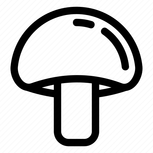 Mushroom, food, fungi, item, material, object icon - Download on Iconfinder