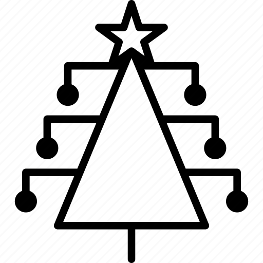 Christmas, decoration, holiday, holidays, tree, x-mas, xmas icon - Download on Iconfinder