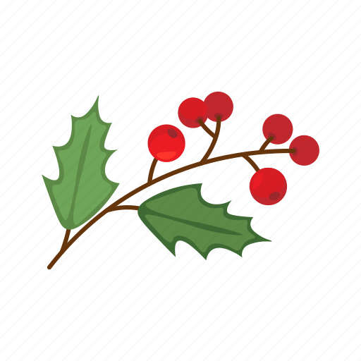 Mistletoe, branch, flat, icon, green, christmas, plants icon - Download on Iconfinder