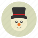 christmas, snow, snow man, winter, x-mas, year