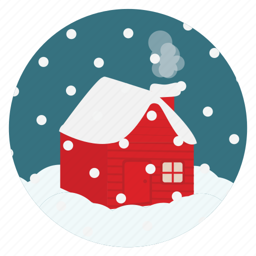 Chimney, christmas, cold, house, season, snow, snowing icon - Download on Iconfinder