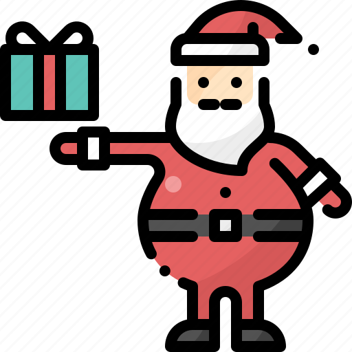 Box, carry, claus, gift, give, santa, send icon - Download on Iconfinder