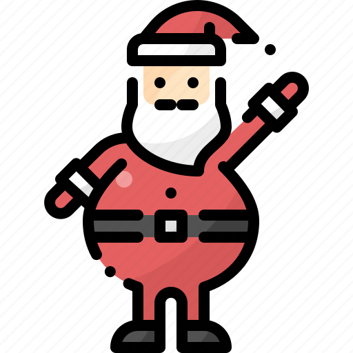 Avatar, christmas, claus, santa, standing, winter, xmas icon - Download on Iconfinder