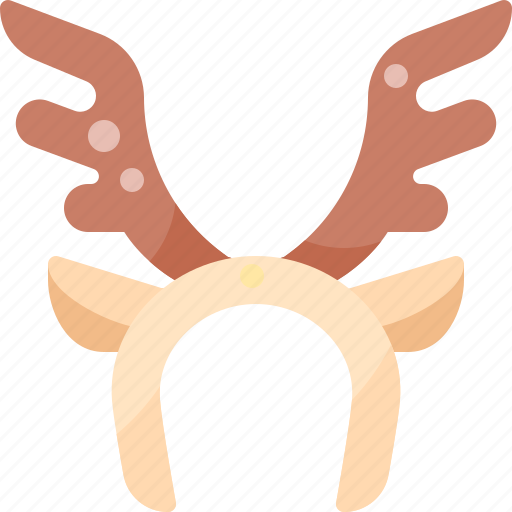 Accessories, antler, deer, fashion, headband, reindeer, wear icon - Download on Iconfinder