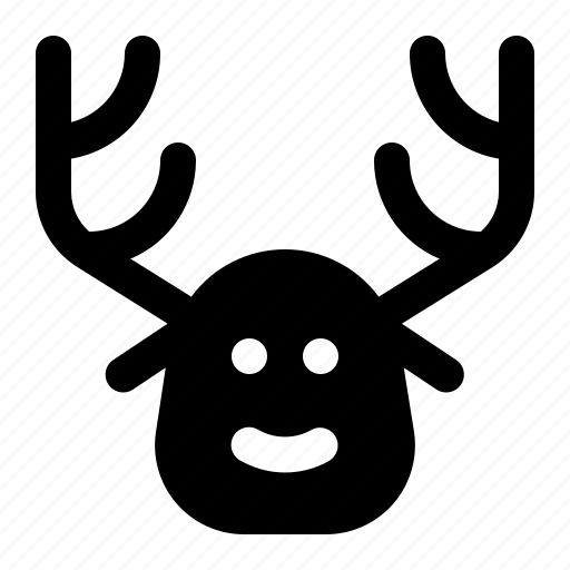 Christmas, deer, reindeer, rudolph, winter icon - Download on Iconfinder