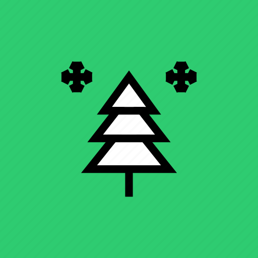 Christmas, snow, tree, decoration, new year, winter, hygge icon - Download on Iconfinder