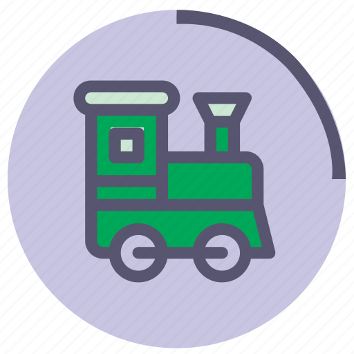 Christmas, green, toy, train, transportation, violet, wooden icon - Download on Iconfinder