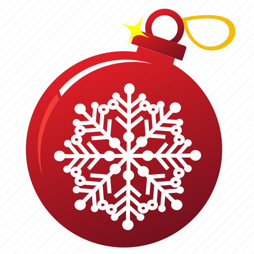 Ball, christmas, holiday, new year, snowflakes, tree ball, xmas icon - Download on Iconfinder