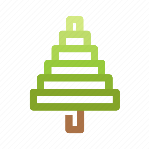 Celebrate, christmas, christmastree, color, snow, winter, xmas icon - Download on Iconfinder