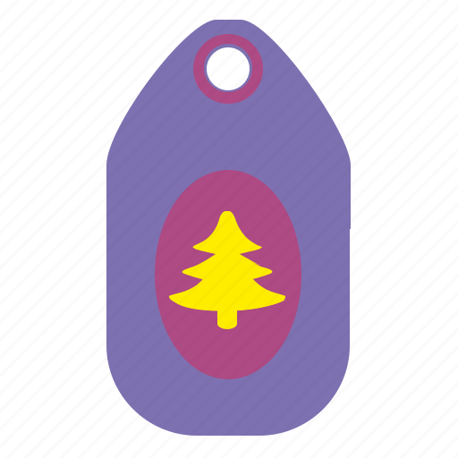 Christmas, fir, price, tag, tree icon - Download on Iconfinder