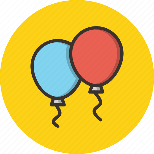 Balloon, celebration, balloons, birthday, christmas, new year icon - Download on Iconfinder