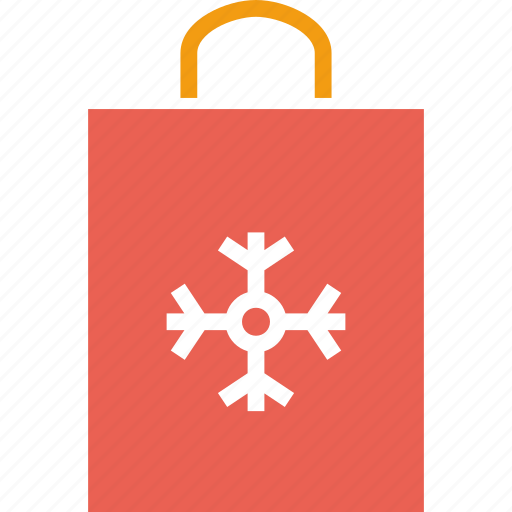 Bag, christmas, festival, new year, purchase, shopping, winter icon - Download on Iconfinder