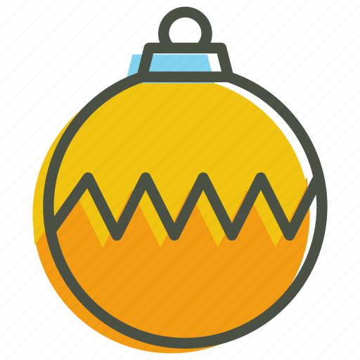 Ball, bauble, christmas, decoration, celebration, new year, hygge icon - Download on Iconfinder