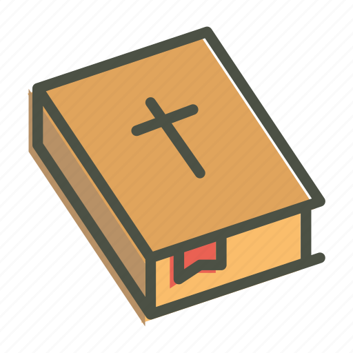 Bible, christianity, cross, holy, book, prayer icon - Download on Iconfinder