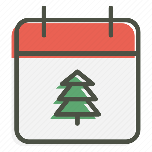 Calendar, christmas, date, december, festival, new year, winter icon - Download on Iconfinder