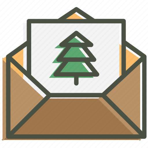 Celebration, christmas, invitation, invite, mail, new year, party icon - Download on Iconfinder