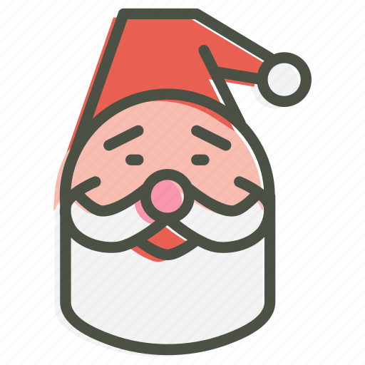 Beard, cap, christmas, claus, santa, gift, present icon - Download on Iconfinder