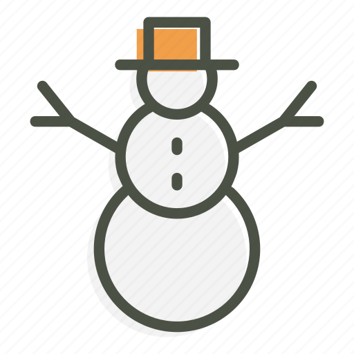 Christmas, snow, snowman, winter, celebration, decoration, holiday icon - Download on Iconfinder