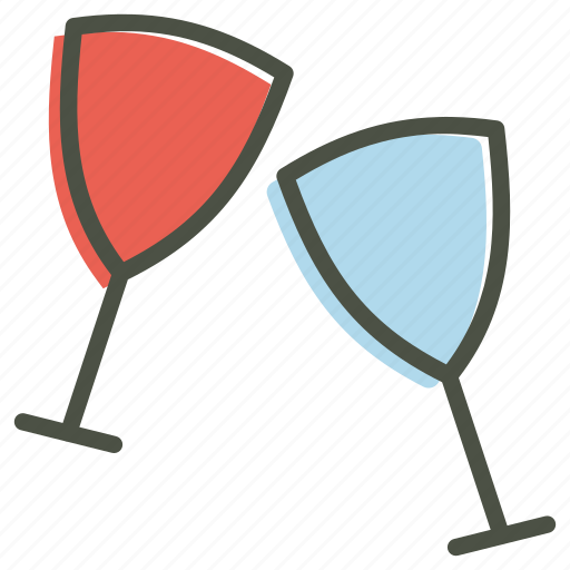 Alcohol, drink, new year, party, wine, celebration, hygge icon - Download on Iconfinder