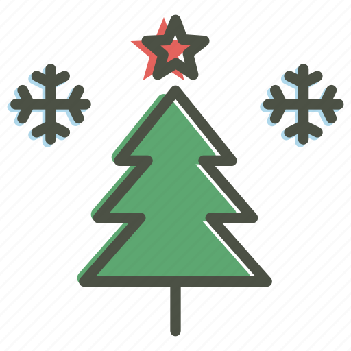 Christmas, star, tree, celebration, decoration, winter, hygge icon - Download on Iconfinder