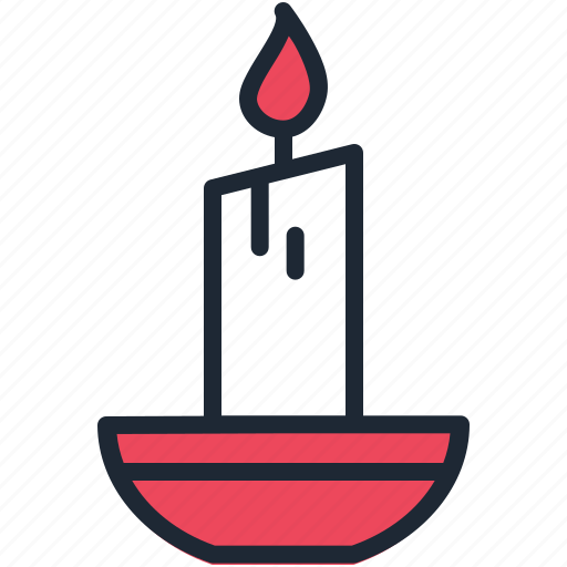 Candle, christmas, glow, light, new year, winter, hygge icon - Download on Iconfinder