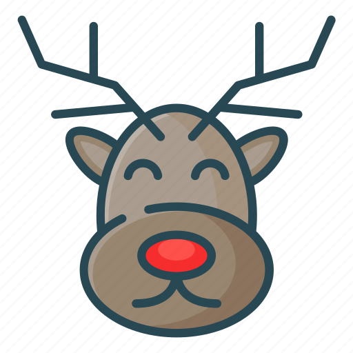 Animal, christmas, deer, santa, santa deer icon - Download on Iconfinder
