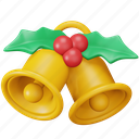 christmas, holiday, decoration, bell, mistletoe, ring, xmas 