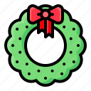 celebration, christmas, decoration, garland, ornament, wreath, xmas