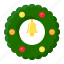 celebration, christmas, decoration, garland, ornament, wreath, xmas 