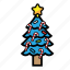 christmash, decoration, holiday, tree, year 