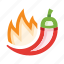pepper, chilli, hot, spice, spicy, burn, flame, fire, vegetable 
