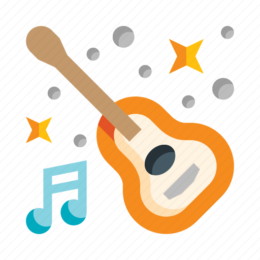 Guitar, music, rock, acoustic, instrument, musical, cinco de mayo icon - Download on Iconfinder