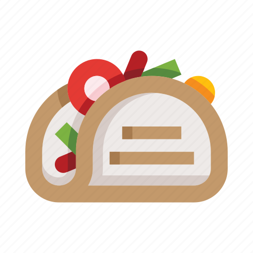 Taco, food, mexican, tortilla, tacos, mexico, fast food icon - Download on Iconfinder