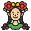 mexico, cincodemayo, festival, parades, female, hair, dress 