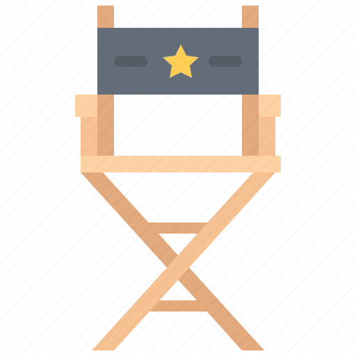 Chair, star, armchair, cinema, movie icon - Download on Iconfinder