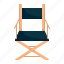 chair, director, producer, seat 