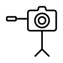 tripod, camera, photography, film